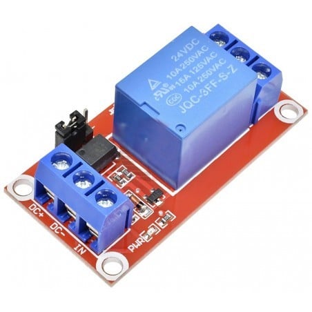 1 way channel 5v dc relay module high and low leve...