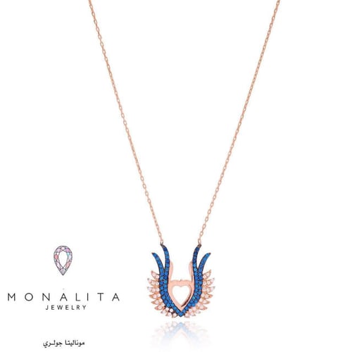 سلسلة أنيقة , اللون روز جولد (N3) .