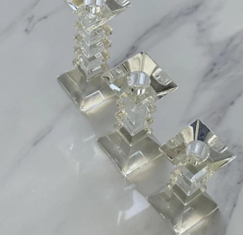 شمعدان كريستال