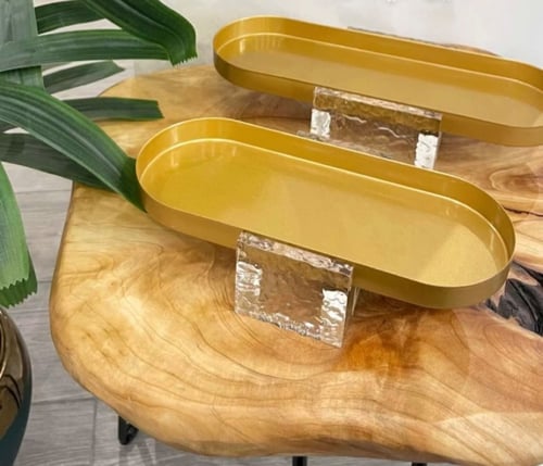 صينية بقاعدة اكريلك