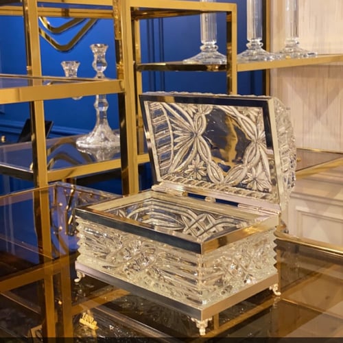 صندوق عود كريستال إيطالي