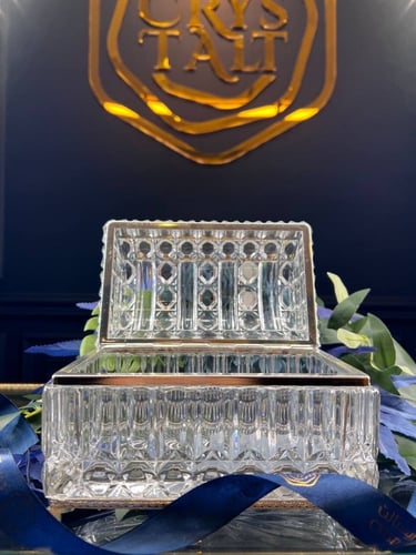 صندوق عود كريستال إيطالي