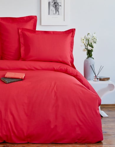 طقم مفارش مزدوج Charme لون أحمر