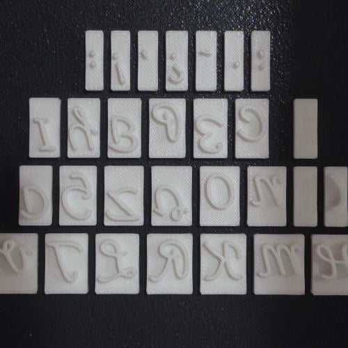 اختام حروف انجليزية 2