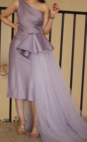 فستان من الحرير