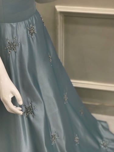 فستان سهرة شك