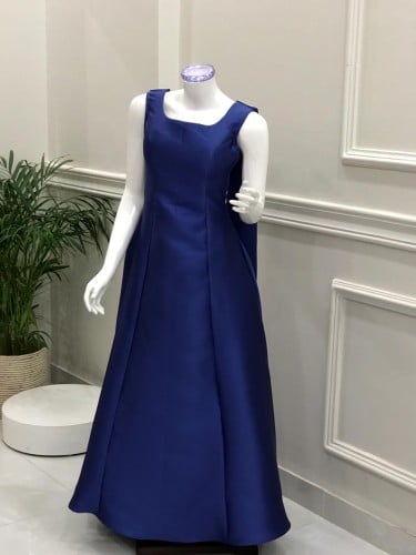 فستان سهرة نيلي شك