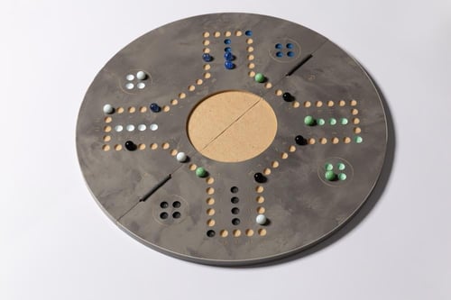 جاكارو وجهين سداسية+رباعية (اللون رمادي)