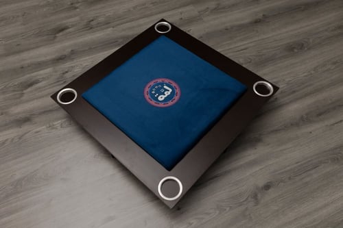 طاولة بلوت لمة (اللون ازرق )