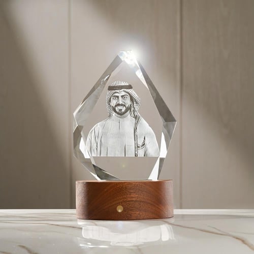 كريستال الفندر بحفر 3D