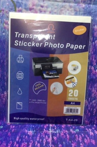 استكر شفاف ثلجي ضد الماء شد 20