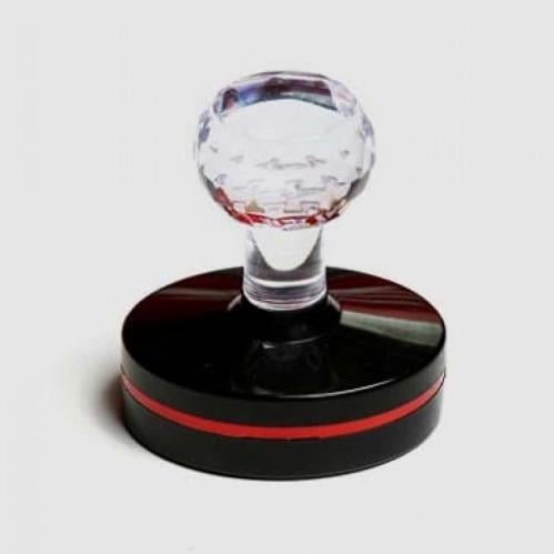 ختم كريستال دائري مقاس 3.20سم