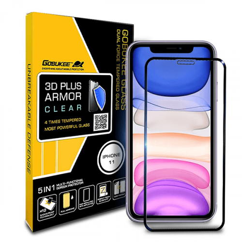 شاشة حماية ايفون 11 قزاز للشاشة حماية 3D من جوبوكي