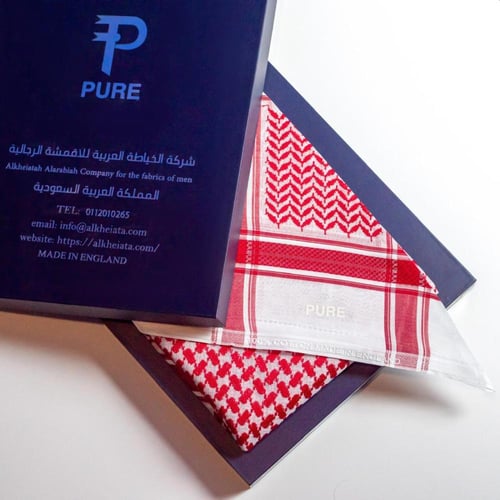 شماغ بيور 2025 Pure مزخرف