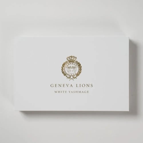 شماغ جينيفا ليونز الأبيض المميز 2026