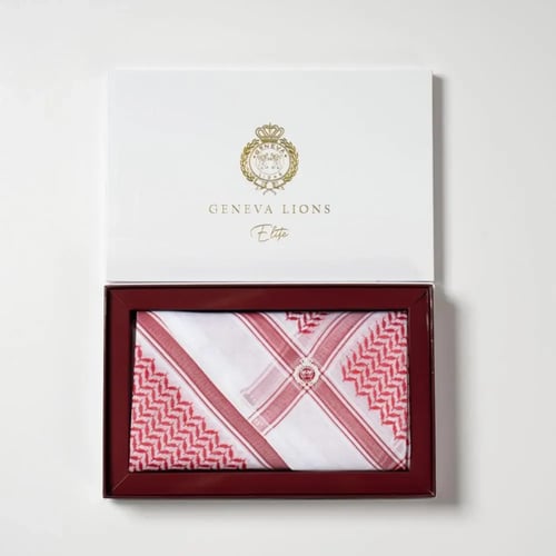 شماغ جينيفا ليونز احمر اليت 2026