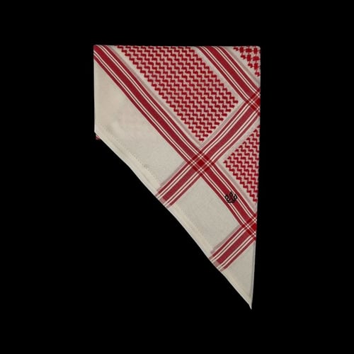 شماغ التاج الذهبي احمر بيج 2023 - مصنع دسار