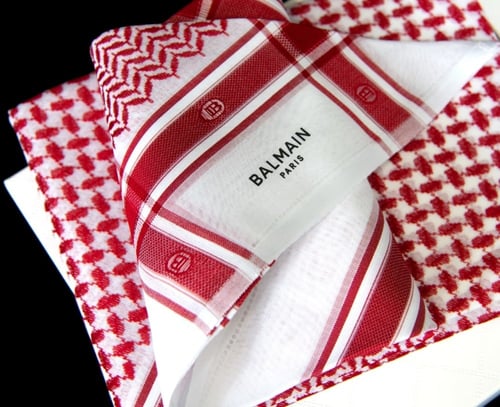 شماغ بالمان ليمتد ادشن مزخرف 2024 Balmain