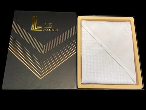 شماغ لي موريس الابيض 2024 Le Mores