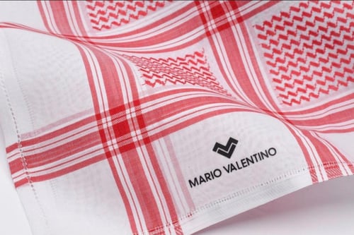 شماغ ماريو فالنتينو احمر مودرن 2026 Mario Valentin...