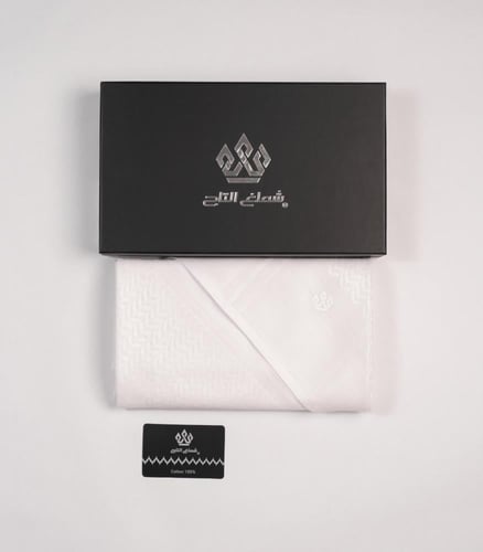 شماغ التاج ابيض 2025 - مصنع دسار