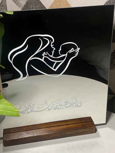 مرايا زجاج مع قاعدة