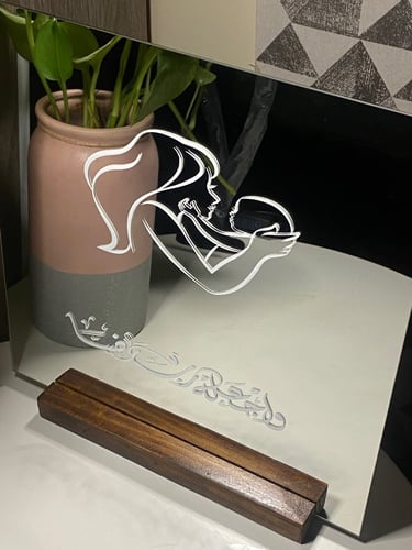 مرايا زجاج مع قاعدة