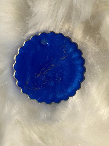 تعليقة سيارة ازرق نيلي