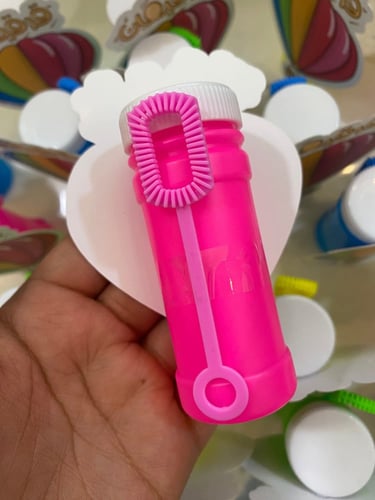 توزيعات القرقيعان او العيد منفاخ صابون