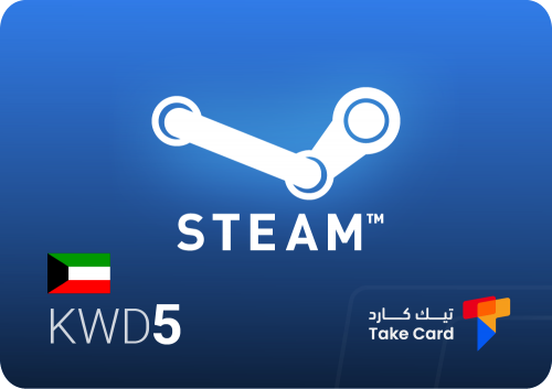 بطاقة ستيم كويتي 5 دينار