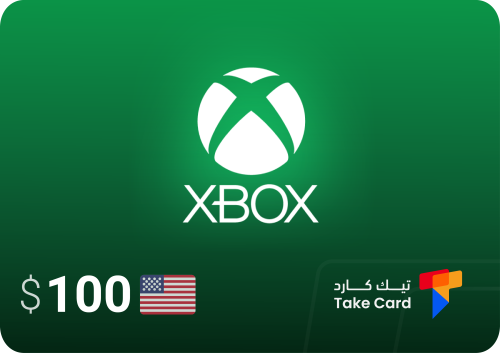 اكس بوكس 100$ امريكي