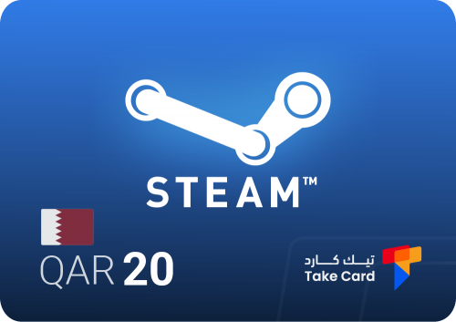 بطاقة ستيم قطري 20 ريال قطري