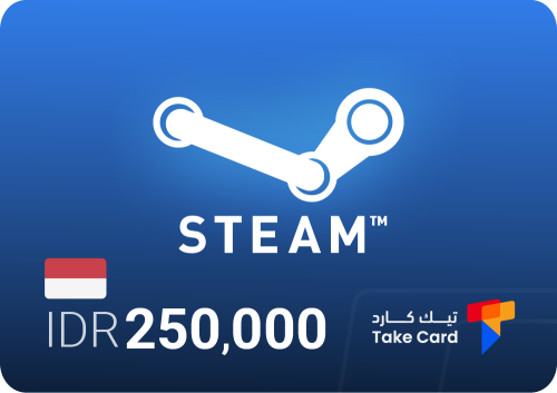 Steam Indonesia 250,000 IDR