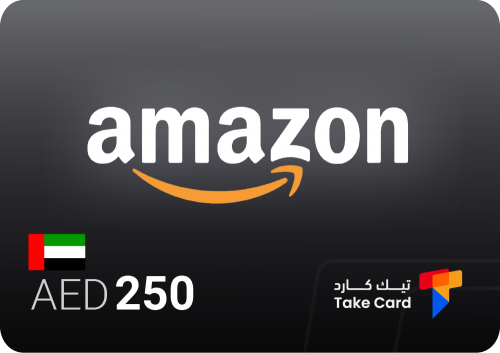 بطاقة امازون إماراتي 250 درهم إماراتي