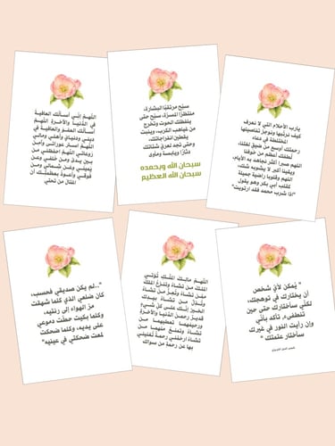 طقم بروازين بعبارات مختارة