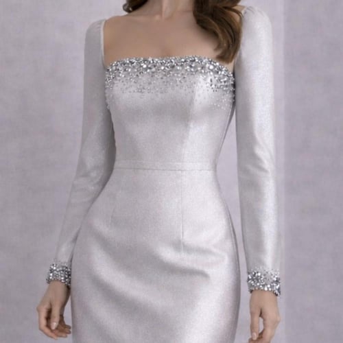 فستان العيد شك يدوي