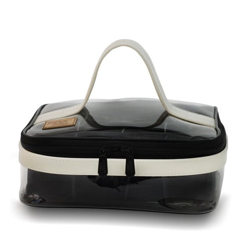 حافظة 12 بيالة شفاف سكري