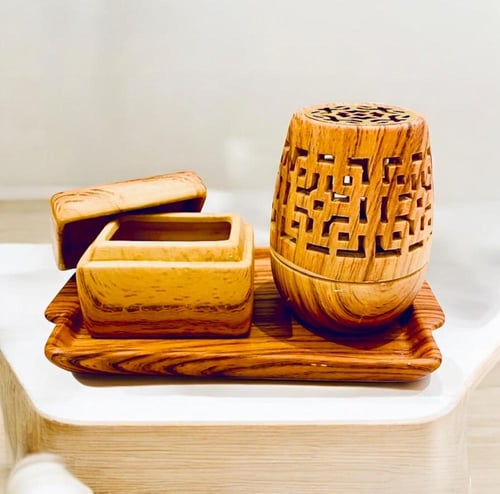 مبخرة سيراميك فاخرة حكاية عود