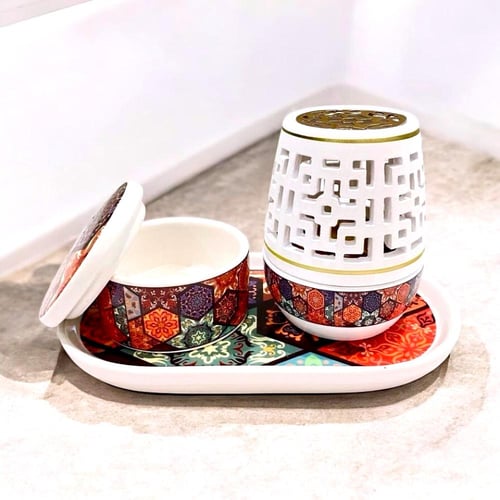 طقم مبخرة ندى