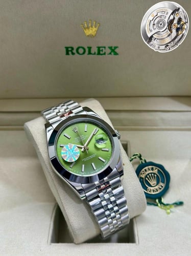 ساعة رولكس رجالي جودة عالية اتوماتيك مقاس 40m