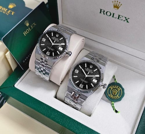 ساعة رولكس موديل لاند دويلر مكينة مكشوف