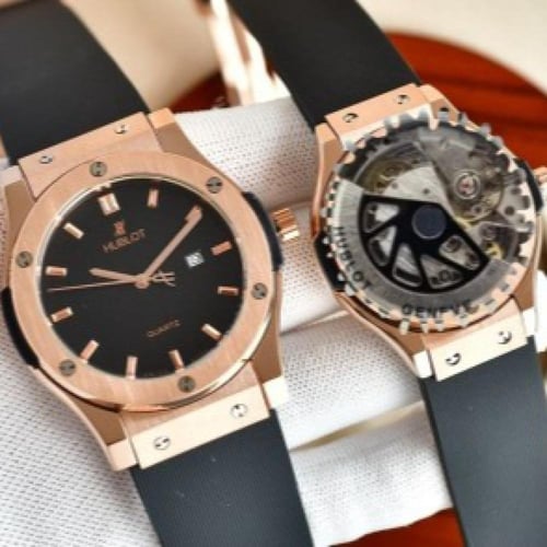 ساعة هوبلت رجالية مقاس 42درجه اولى فخم طبق الاصل