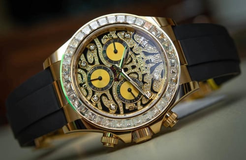 ساعة رولكس دايتونا موديل رجالي ونسائي طبق الاصل