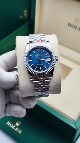 ساعة رولكس رجالي مقاس 36 بطارية