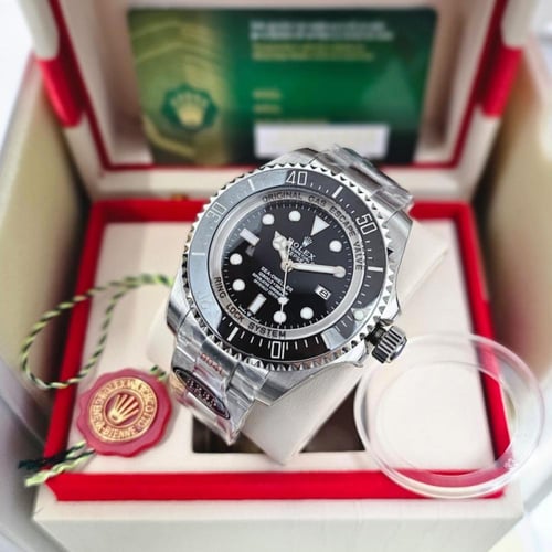 ساعة رولكس موديل ديب سي مقاس43mm