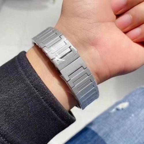 ساعة بلغاري رجالي BVLGARI تيتانيوم مطفي