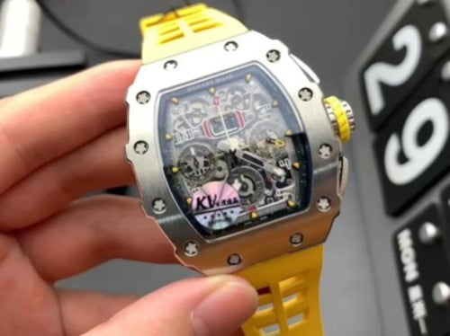 ساعة ريتشارد ميل رجالي طبق الاصل اتوماتيك مقاس43mm