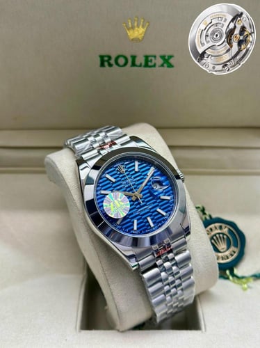 ساعة رولكس رجالي جودة عالية اتوماتيك مقاس 40m