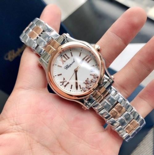 ساعة شوبارد نسائية طبق الاصل جودة عالية