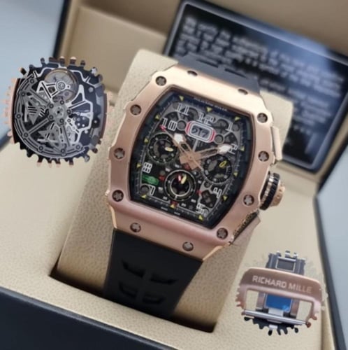 ساعات ريتشارد ميل رجالي اتوماتيك مقاس 43